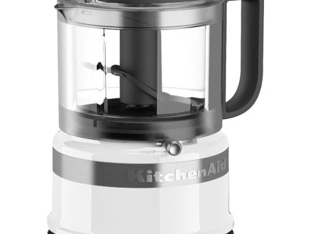 KitchenAid KFC3516WH 3.5 Cup Food Processor, White - Open Box Cheap