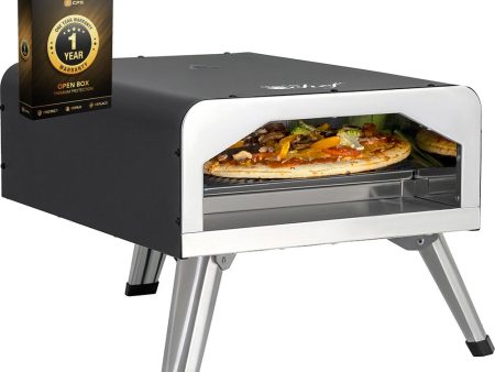 Deco Chef Electric Pizza Oven with 12  Stone & Grill Open Box + 1 Year Warranty Online Sale