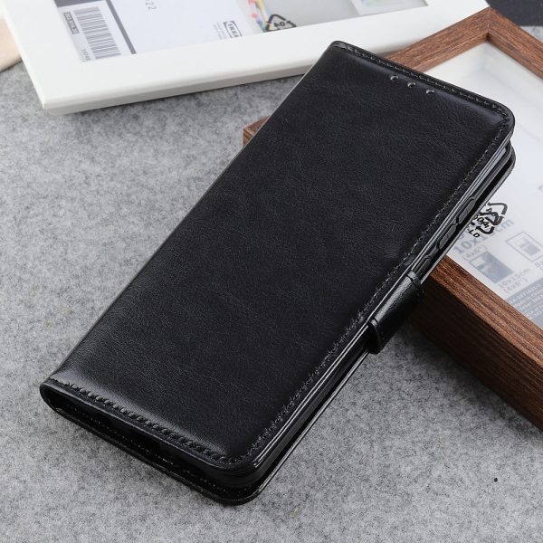 Crazy Horse Wallet Leather Stand Shell for Xiaomi Redmi Note 10 Pro Max Redmi Note 10 Pro Cheap