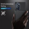 For Motorola Edge 30 Pro Thunder Series Twill Texture Thickened Anti-fall Protection TPU Case Phone Cover Online