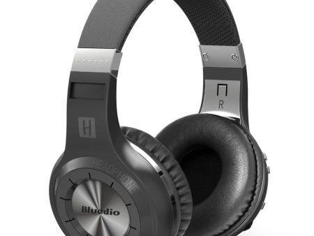 BLUEDIO HT Turbine 57mm Driver Bluetooth 4.1 Over-ear Headphone with Mic Line In Out Supply