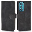 For Motorola Edge 30 PU Leather Magnetic Closure Handbag Shockproof TPU Stand Flip Wallet Cover with Wrist Strap Cheap