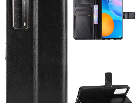 Crazy Horse Wallet Leather Case for Huawei P smart 2021 Y7a Shell For Cheap