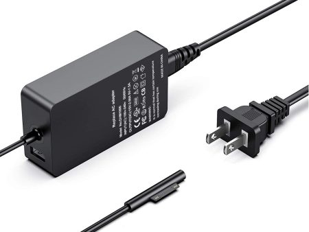 44W 15V 2.58A Power Adapter Charger with USB Charging Port for Microsoft Surface Pro 6 5 4 3 etc. Online now