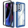 For Motorola Edge 30 Pro (Motorola Edge+ (2022)) Crystal Clear Case Tough PC+Acrylic Back with Soft TPU Edges Anti Scratch Cover Hot on Sale