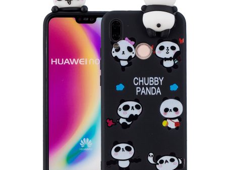 3D Animal Pattern Printing Soft TPU Case for Huawei P20 Lite   Nova 3e Discount