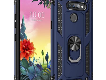 PC+TPU Combo Kickstand Armor Stylish Cover for LG K50S Supply