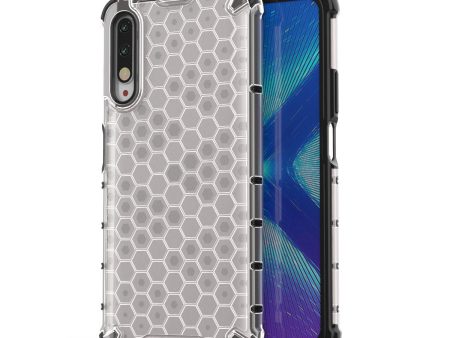 Honeycomb Pattern Shock-proof TPU + PC Hybrid Shell for Huawei Honor 9X (For China) 9X Pro Hot on Sale