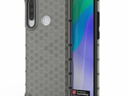 Honeycomb Pattern Special TPU + PC Hybrid Case for Huawei Y6p on Sale