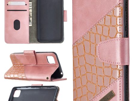 Assorted Color Crocodile Texture Leather Cell Phone Cover for Huawei Y5p Honor 9S Hot on Sale