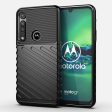 Thunder Series Twill Grain TPU Back Cover for Motorola Moto G8 Plus One Vision Plus Cheap