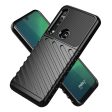 Thunder Series Twill Grain TPU Back Cover for Motorola Moto G8 Plus One Vision Plus Cheap