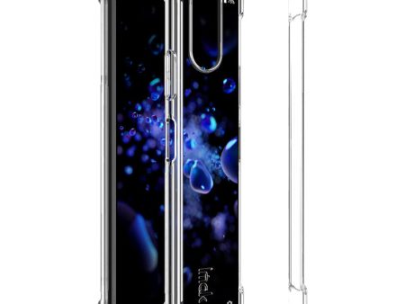 IMAK Silky Anti-drop TPU Soft Shell Case + Screen Protector Film for Sony Xperia 10 II Online