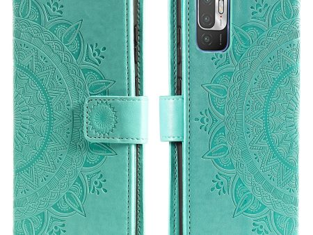 Imprinted Mandala Flower Wallet Leather Case with Strap for Xiaomi Redmi Note 10 5G Poco M3 Pro 5G 4G For Cheap