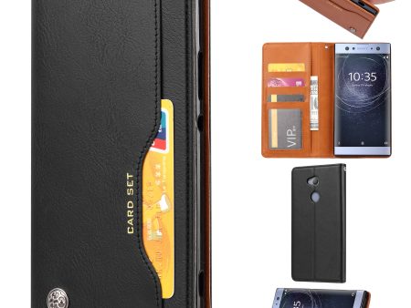 PU Leather Auto-absorbed Wallet Phone Case for Sony Xperia XA2 Fashion