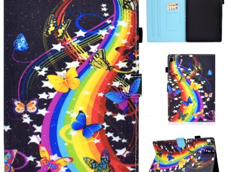 Pattern Printing Leather Card Holder Tablet Case for Lenovo Tab M10 TB-X605F Online Hot Sale