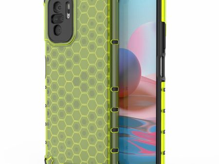 Honeycomb Pattern TPU + PC Hybrid Cover for Xiaomi Poco M5s 4G   Redmi Note 10 4G   Redmi Note 10S 4G Hot on Sale