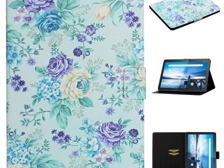 Flower Pattern Printing Tablet Cover for Lenovo Tab M10 TB-X605F Discount