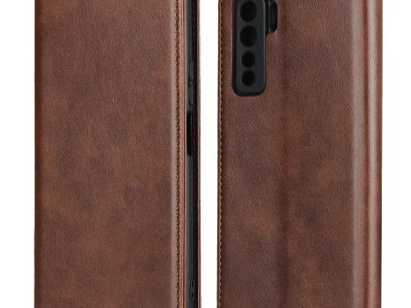 Auto-absorbed Leather with Card Slots Cover for Huawei P40 Lite 5G nova 7 SE Online Sale