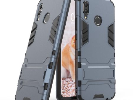 Shockproof PC + TPU Hybrid Kickstand Back Case for Huawei nova 3 Sale