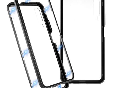 Magnetic Adsorption Metal + Tempered Glass Hybrid Case for Huawei Honor 9X (For China) Cheap