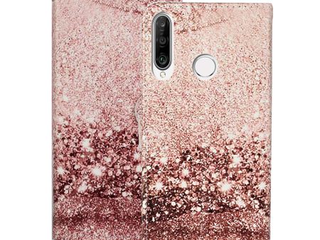 Pattern Printing Wallet Leather Mobile Cover for Huawei Y6p Online Sale