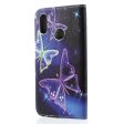 Cross Texture Pattern Printing PU Leather Phone Cover [Stand Wallet] for Huawei Honor 10 Lite Discount